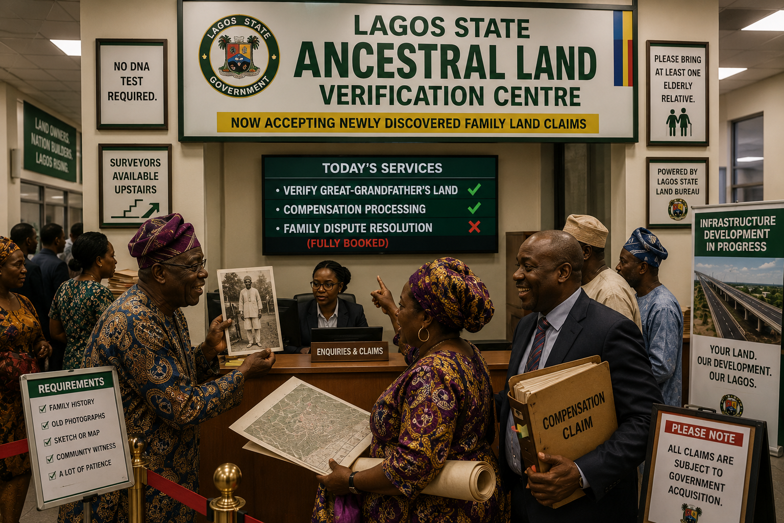 Lagos Pays N3.1 Billion Compensation, Landowners Suddenly Remember Where Their Grandfather Farmed