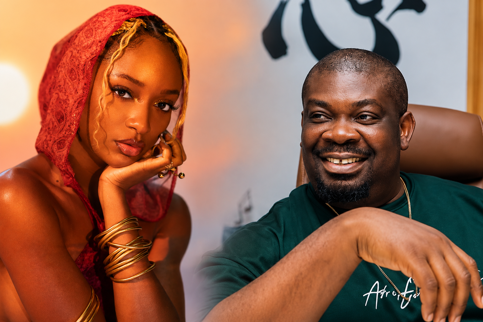 Don Jazzy Says Ayra Starr "Changed His Life," Nigerians Immediately Start Shipping Them Romantically For No Reason