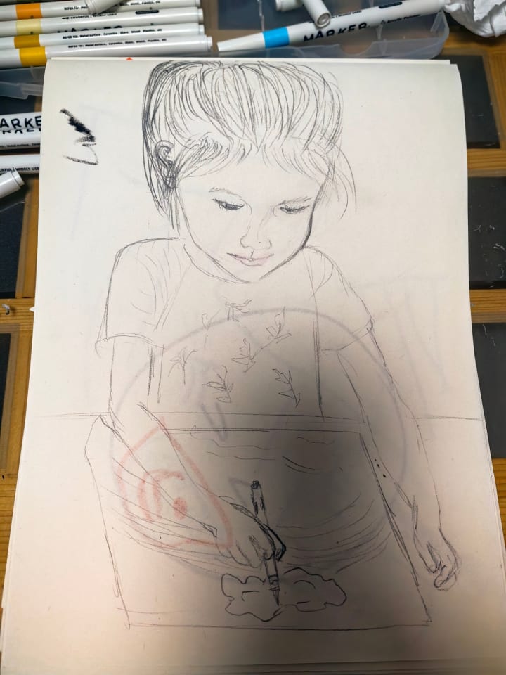 小艺术家的第16幅作品