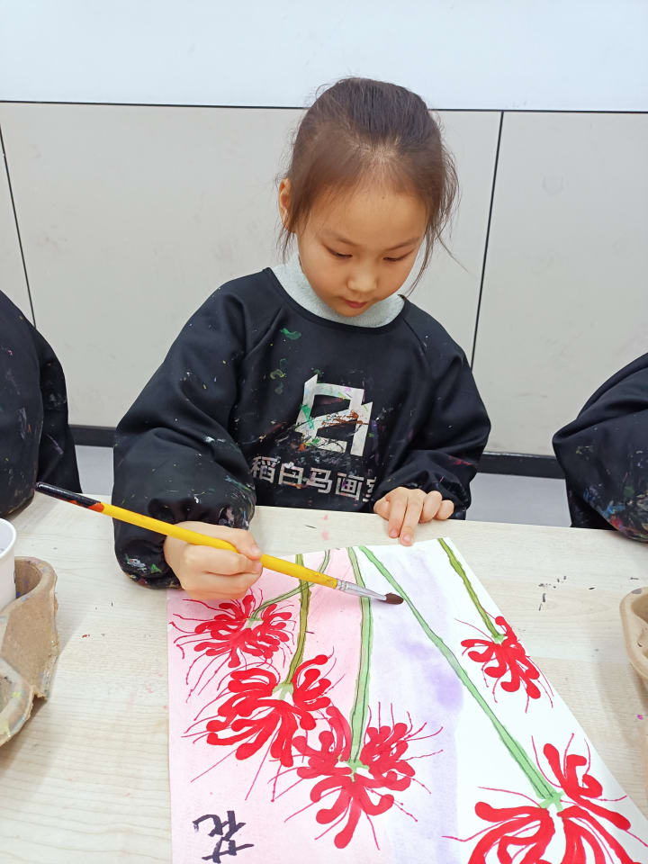 小艺术家的第2幅作品