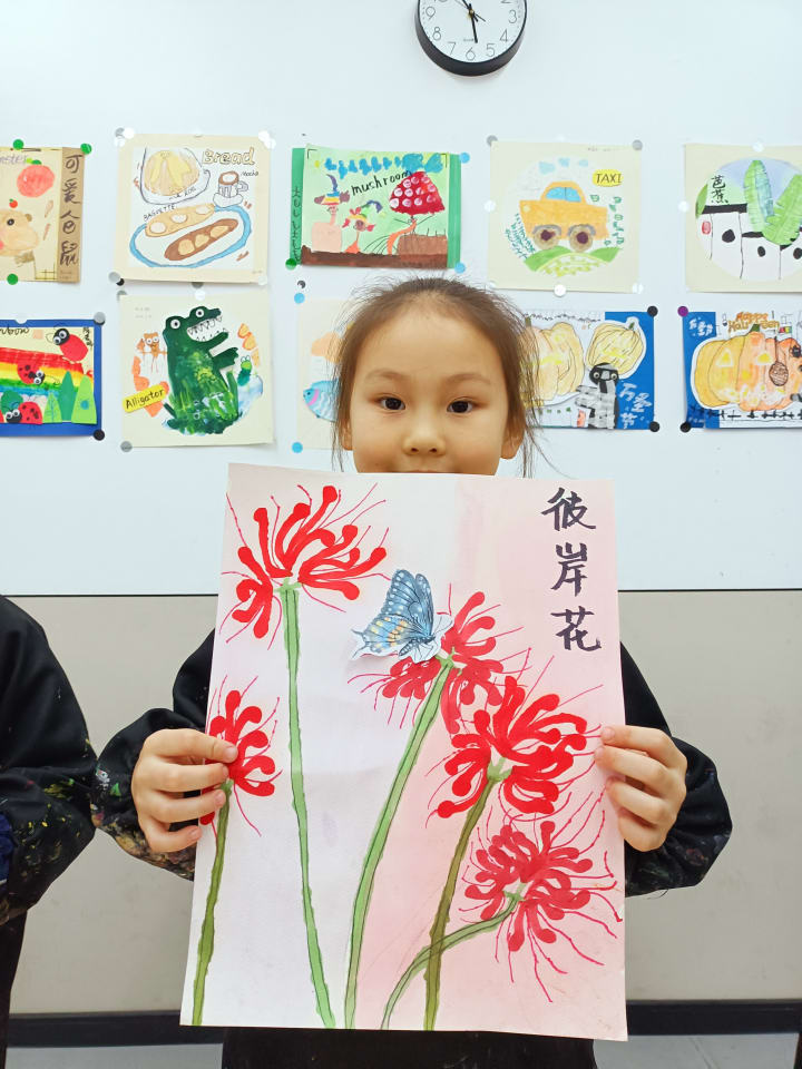 小艺术家的第1幅作品