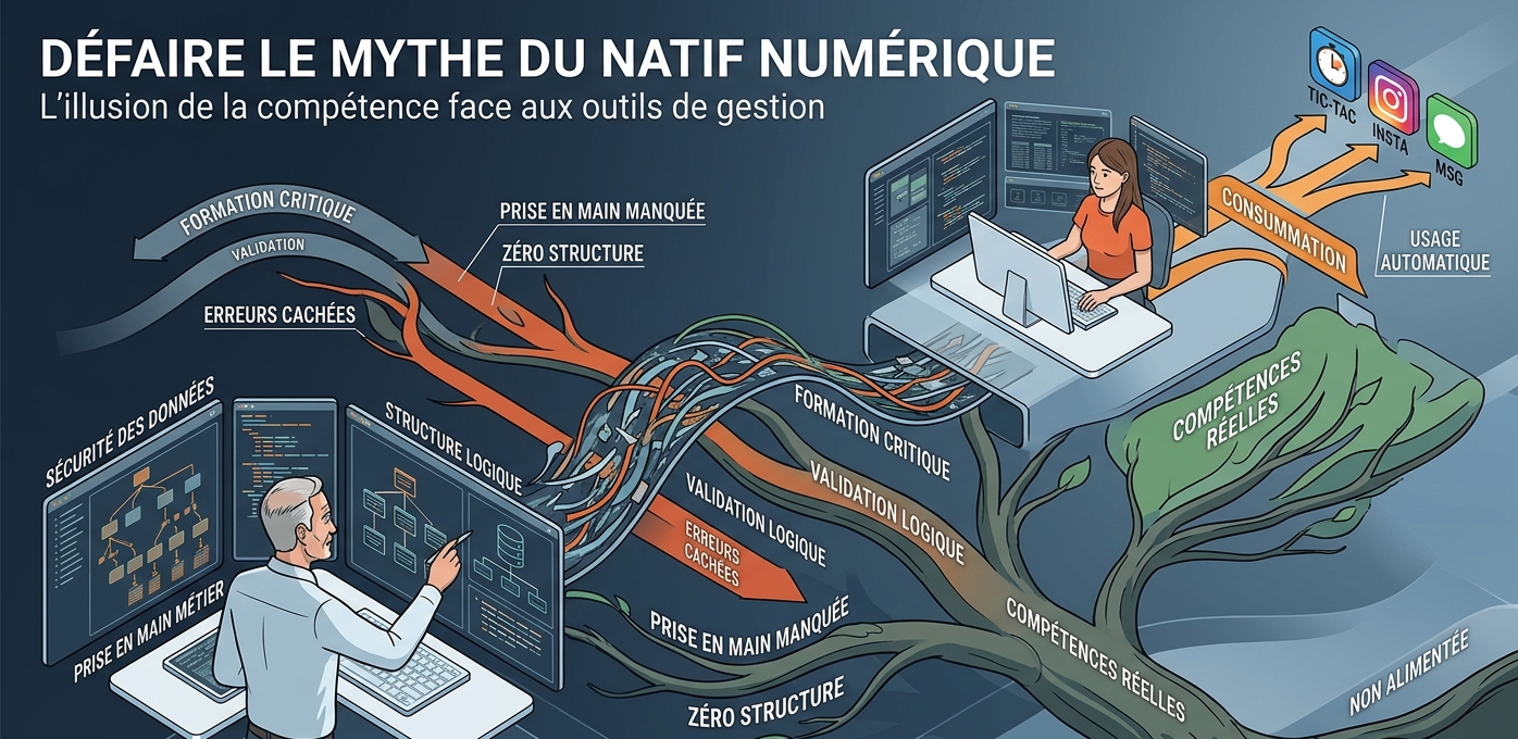 Natifs numériques : le mythe qui coûte cher aux organisations