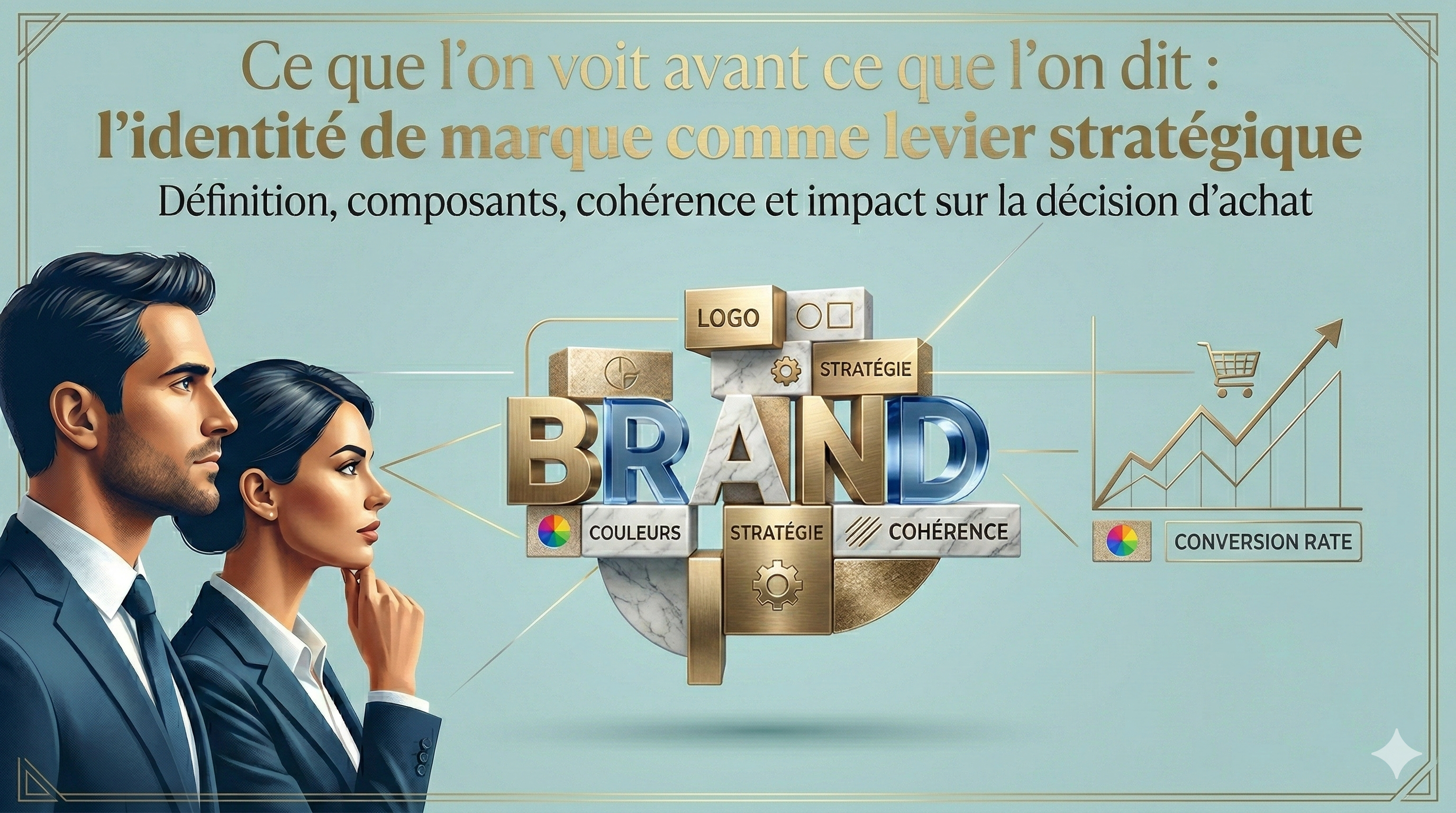 Ce que l'on voit avant ce que l'on dit : l'identité de marque comme levier stratégique