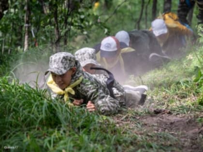 Обучающиеся школы №4 стали участниками военно-патриотического слета «Отечество»