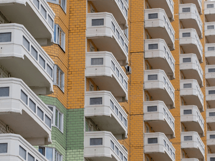 В России на 10% вырос ввод многоквартирного жилья в первом квартале