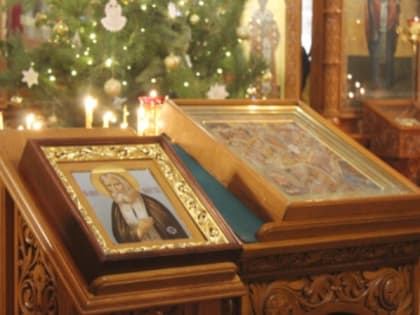 В канун Недели 31-й по Пятидесятнице Преосвященнейший епископ Паисий совершил Всенощное бдение