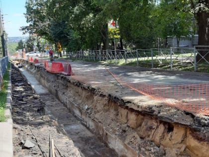 Реконструкция теплосети в центре города завершится этой осенью