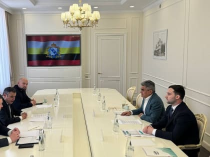 Александр Хинштейн встретился с лидером партии «Новые люди»