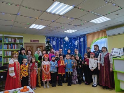 Рождественские святки в детской библиотеке