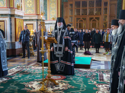 В четверг первой седмицы Великого поста