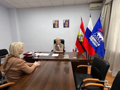 Екатерина Харченко провела приём граждан