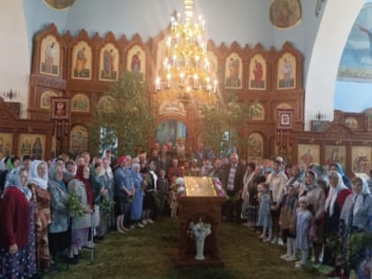 День Святой Троицы в селе 2-е Засеймье