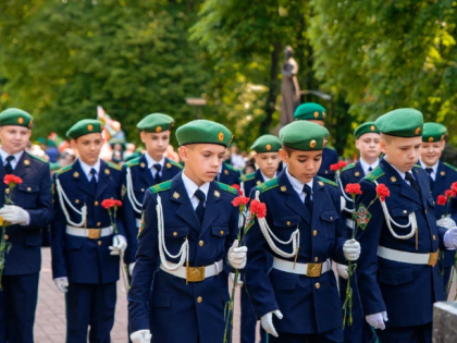 В Курске почтили память пограничников, погибших при исполнении служебного долга