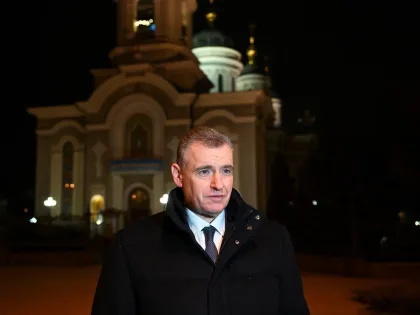 Леонид Слуцкий в Донецке поздравил россиян с Рождеством