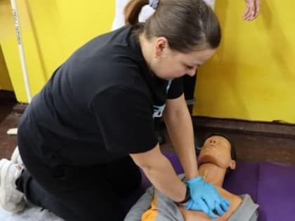 Курские врачи провели практическое занятие для учителей