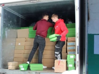 Гуманитарная помощь из Тамбовской области в Курск