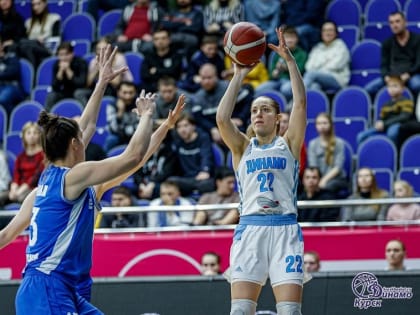 Баскетболистки курского «Динамо» одержали очередную победу