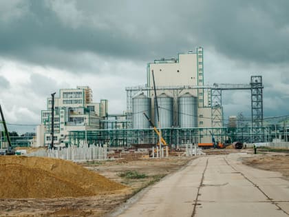 Строительство нового комплекса в городе