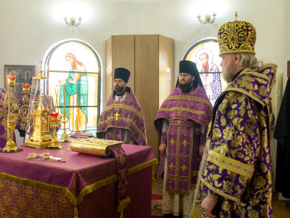 Престольный праздник в Золотухинском женском монастыре