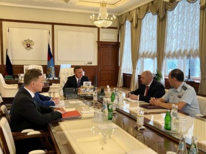 Алексей Смирнов встретился с новым министром транспорта РФ