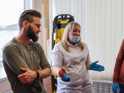 В Курской области продолжаются обучающие занятия по оказанию медицинской помощи