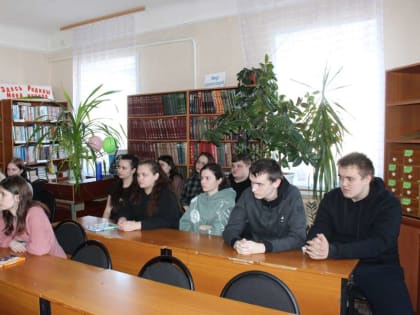 Беседа для молодежи «Еще одна спасенная жизнь»