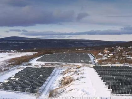 В Красноярском крае открыли крупнейшую в России гибридную солнечную электростанцию