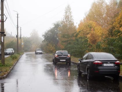 В городе ремонтируется участок дороги от улицы Карла Маркса до улицы Погожей