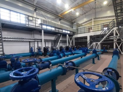 В Курске завершили реконструкцию водозабора НВА за 140 млн рублей