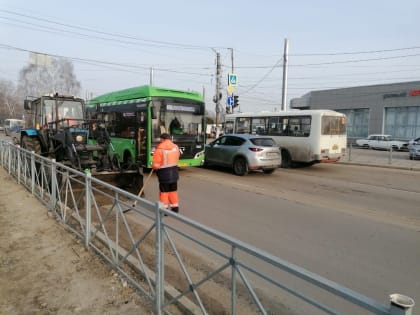 С курских дорог вывезено 1100 кубометров смета