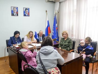 В Региональной приемной состоялся тематический прием для родителей дошкольников