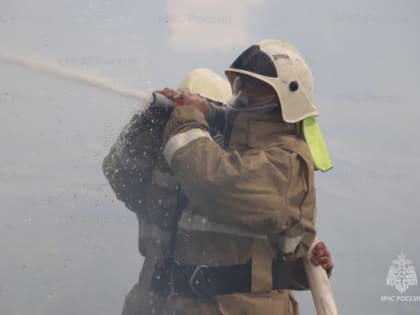 В Железногорском районе при пожаре погиб мужчина