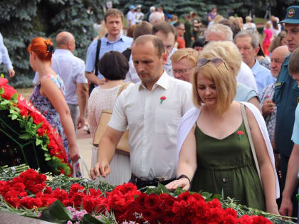 Сегодня куряне вспоминают погибших в годы ВОВ