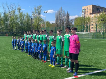 В Курске торжественно открыли обновлённый футбольный стадион «Олимп»