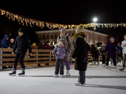 Губернский каток в Курске откроют 1 декабря