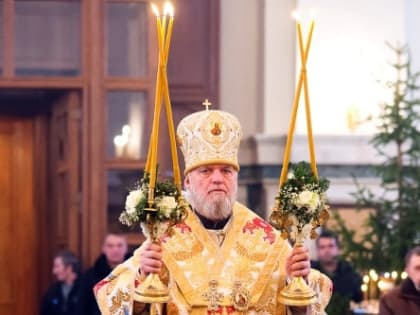 Митрополит Курский и Рыльский Герман обратился к жителям Курской области в связи с Рождеством Христовым