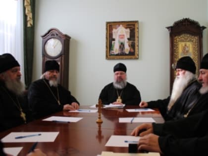 В Щигровском епархиальном управлении состоялось первое заседание Епархиального Совета Щигровской епархии
