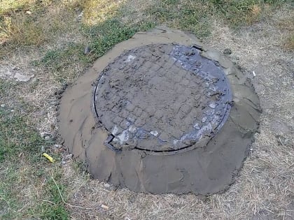 Ремонт сломанного колодца на проспекте Дружбы