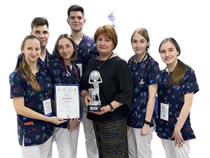 СТУДЕНТЫ КГМУ – СЕРЕБРЯНЫЕ ПРИЗЕРЫ ОЛИМПИАДЫ «ЗОЛОТОЙ МЕДСКИЛЛ»