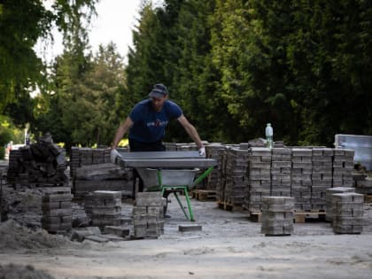 В Курске в парке имени Рокоссовского начинается первый этап благоустройства