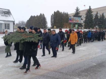 В селе Мантурово прошел митинг, посвященный 80-летию освобождения района от немецко-фашистских захватчиков