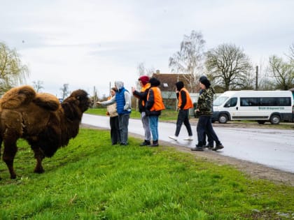 Студенты Курской ГСХА побывали с гуманитарной миссией в гостях у цирковой семьи бывших дрессировщиков