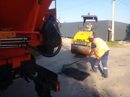 В Курске отремонтировали более 10 участков дороги