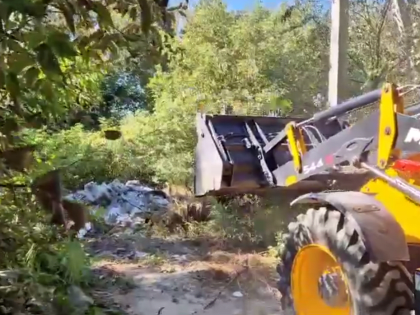 В Курске приводят в порядок родник и прибрежную территорию реки Кур