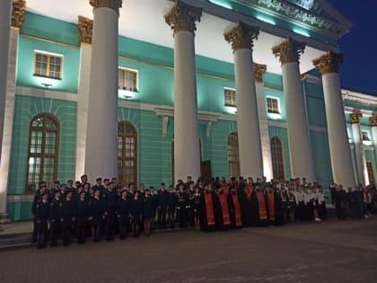В Курск прибыл ковчег с мощами святого Георгия Победоносца