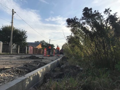 В Курске в 3-м Краснополянском переулке отремонтируют 490 метров дороги