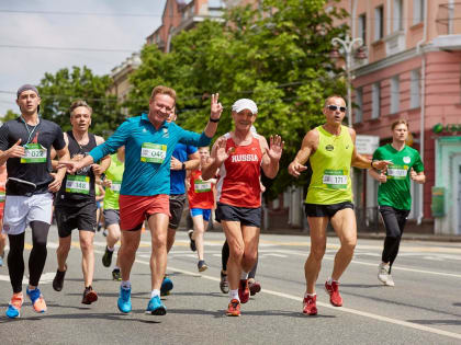 В Курске пробежали первый «Зелёный марафон»