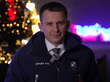 Игорь Куцак записал видеопоздравление с Новым годом для курян