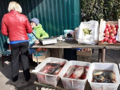 В Курске прошел рейд по точкам несанкционированной торговли