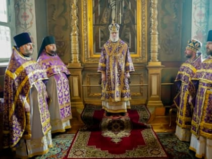 Архиерейское служение в Неделю 5-ю Великого поста